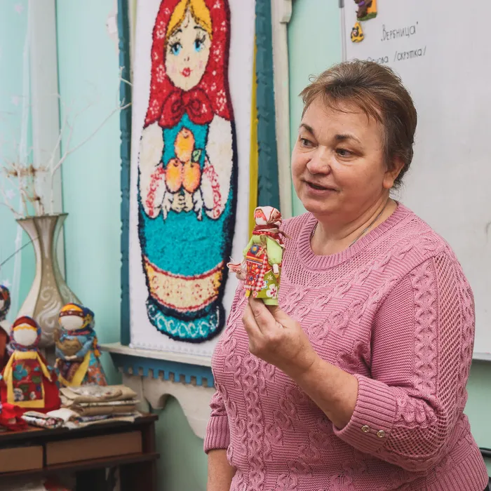 Мастер-класс по народной кукле.